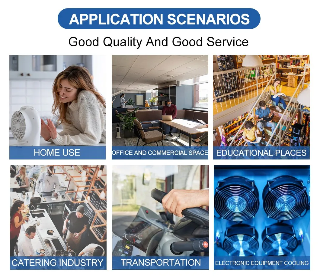 Safe and Reliable Pedestal Stand Oscillating Electric Portable Air Circulating Fan