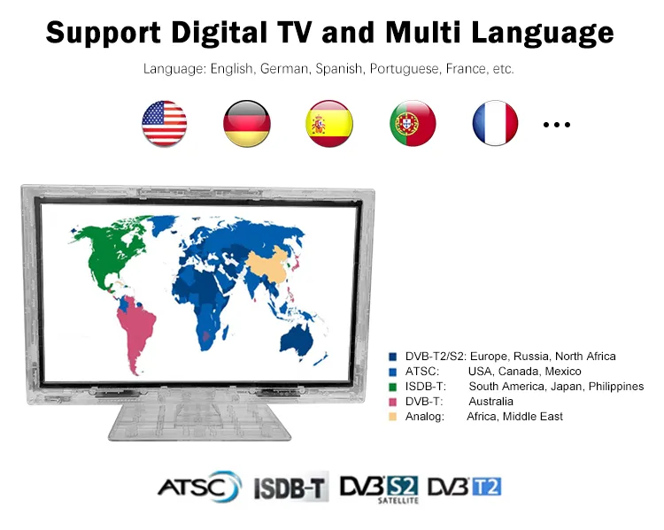 Vtex Transparent Prison TV 4K Smart TV OEM ODM TV OLED LCD LED Smart TV 21.5 22 Pollici Polegadas Clear Transparent Televisions