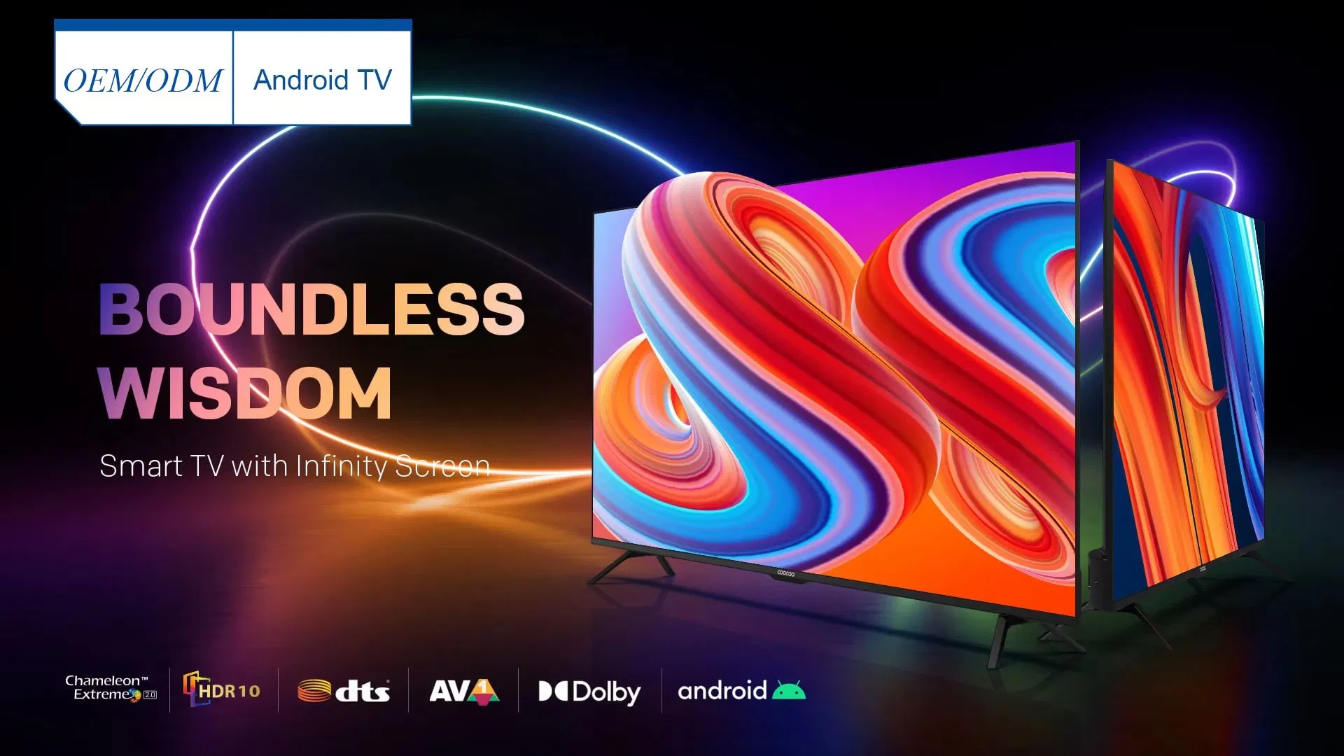 Modern Televisores Inteligentes Console Live LED LCD OLED Qled Google Polegad 55 65 75 85 90 100 110 120 Inch 4K Stand Pulgada Smart TV Display Television