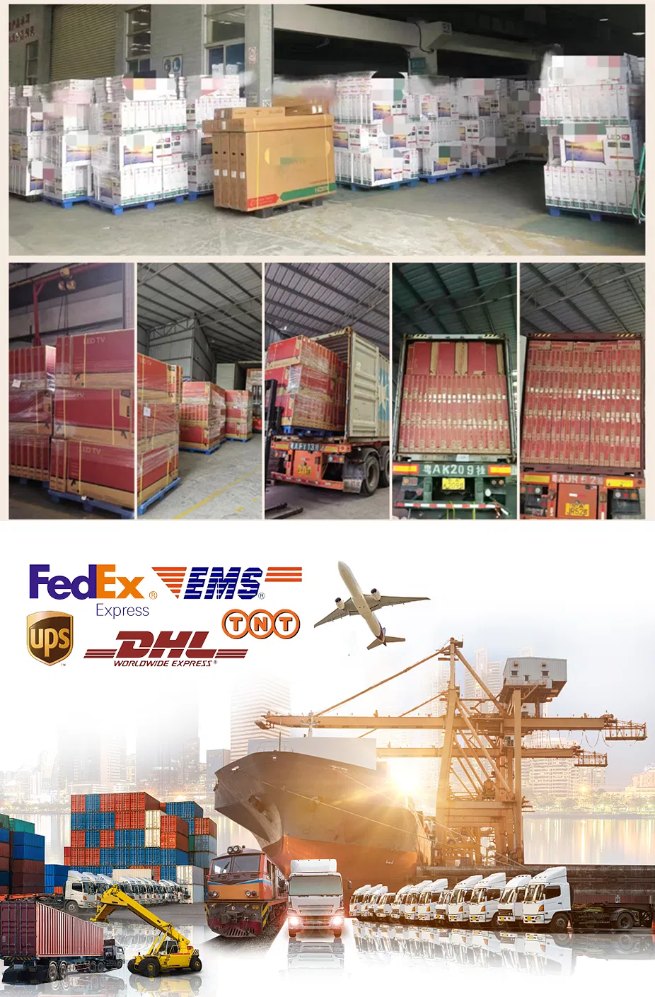 Wholesale Cheap OEM 60 70 75 85 100 98 32 42 43 50 55 65 Inch HiFi Speakers Portable LCD Display Screen Digital Smart Android Glass LED HD 2K 4K TV for Sale