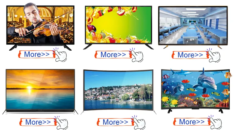 Smart Flat Screen Television 50 55 60 65 85 100 Inch OLED TV and Smart TV 4K UHD Television