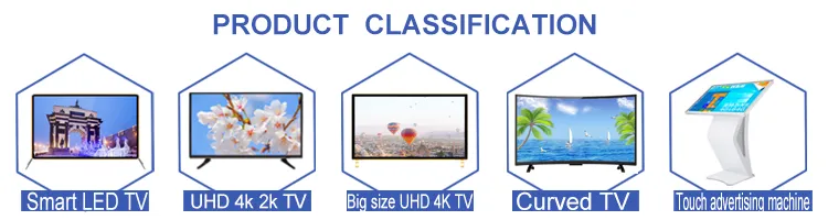 Smart Flat Screen Television 50 55 60 65 85 100 Inch OLED TV and Smart TV 4K UHD Television