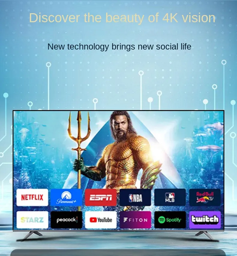 Smart TV HD 32inch OLED Television Set Wholesale Price 65 Inch OEM Customer Logo