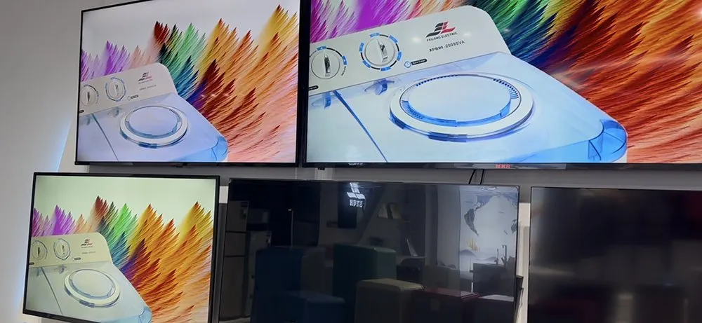 Smart TV OLED Qled 4K Television Curved Screen Factory Price 85''