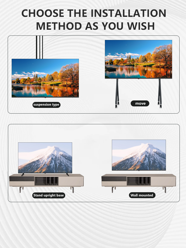 Fabricante 4K UHD Qled OLED TV Webos/Android/Google 32 43 50 55 65 75 85 100 Inch Television Pulgadas LED 2K FHD Con WiFi LCD 3D Smart TV