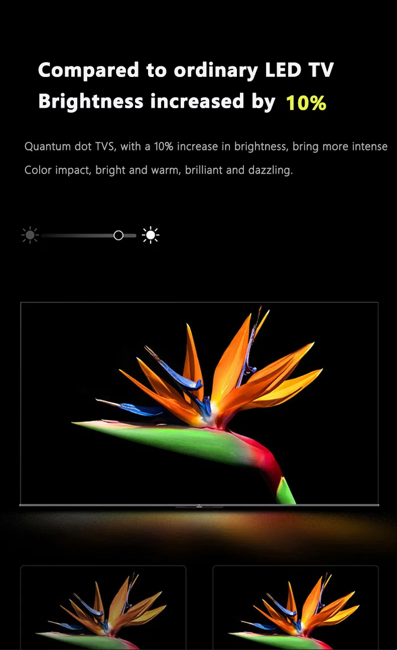 Factory Price Frameless TV Custom Logo OEM 4K Android Television 43 Inch Smart TV 50 55 65 75 85 Inch OLED TV