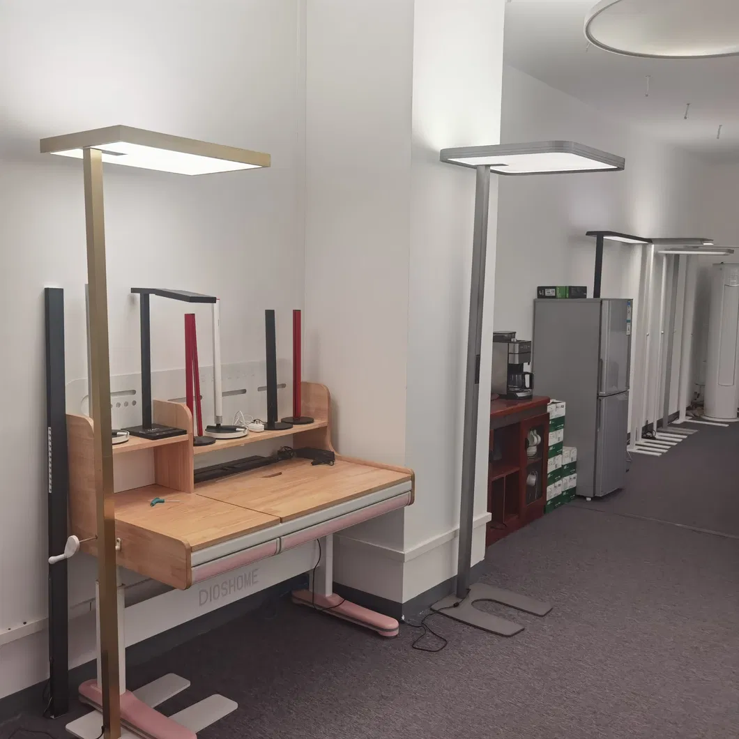 Modern Smart LED Floor Lamp Over 12000 Lumen with Touch Panel