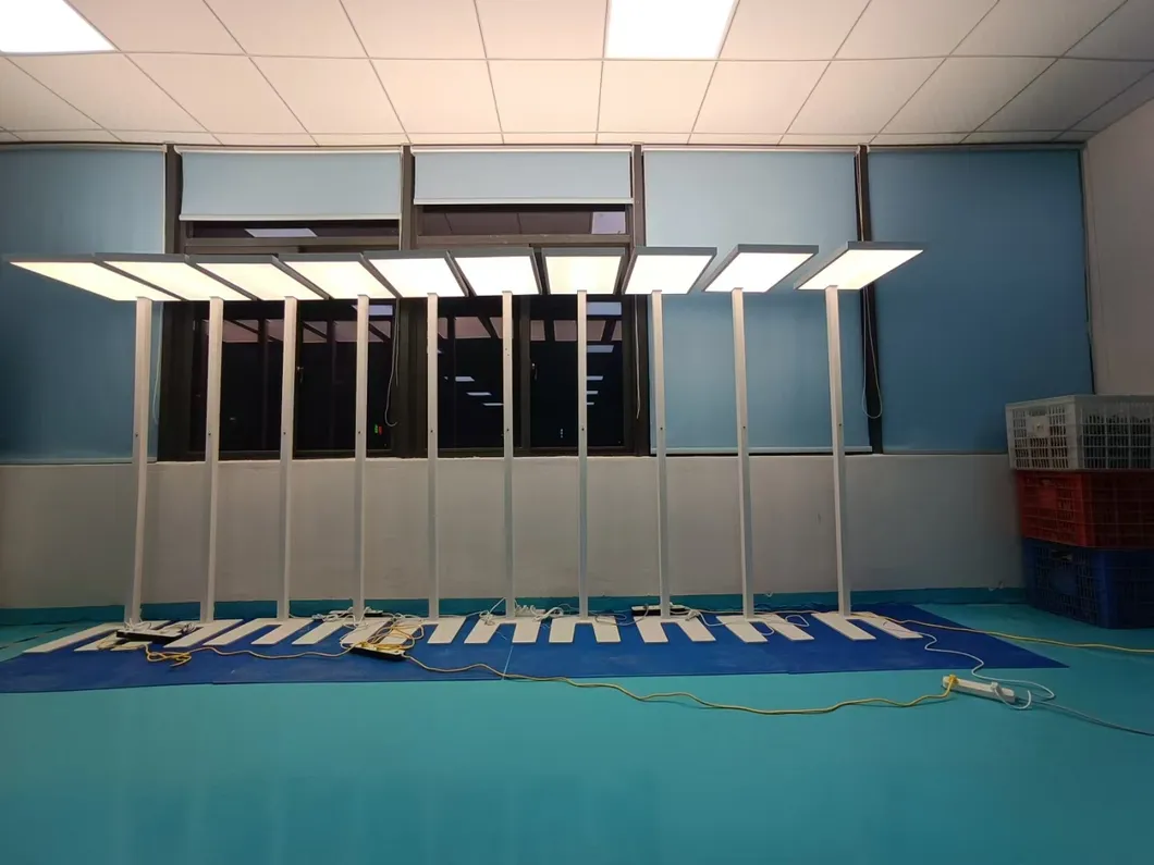 Modern Smart LED Floor Lamp Over 12000 Lumen with Touch Panel