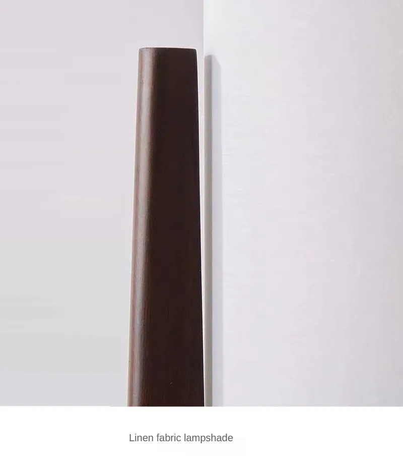 Hot Sale Nordic Wood Fabric Tripod LED Floor Lamp Japanese Retro Indoor Design Home Decoration Living Room Floor Light (ZY-L194)
