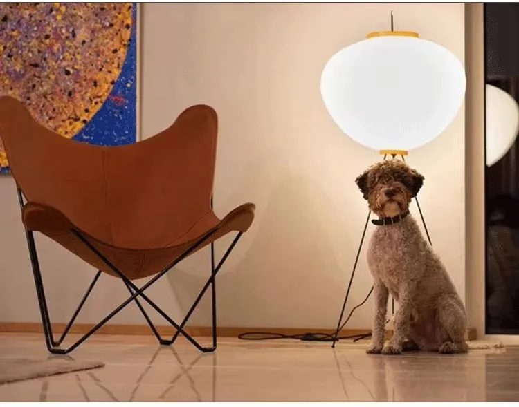 Japanese Designer Akari Noguchi Yong Floor Lamps LED Wabi-Sabi Rice Paper Standing Lamp Home Decor Livng Room Bedroom Loft Study