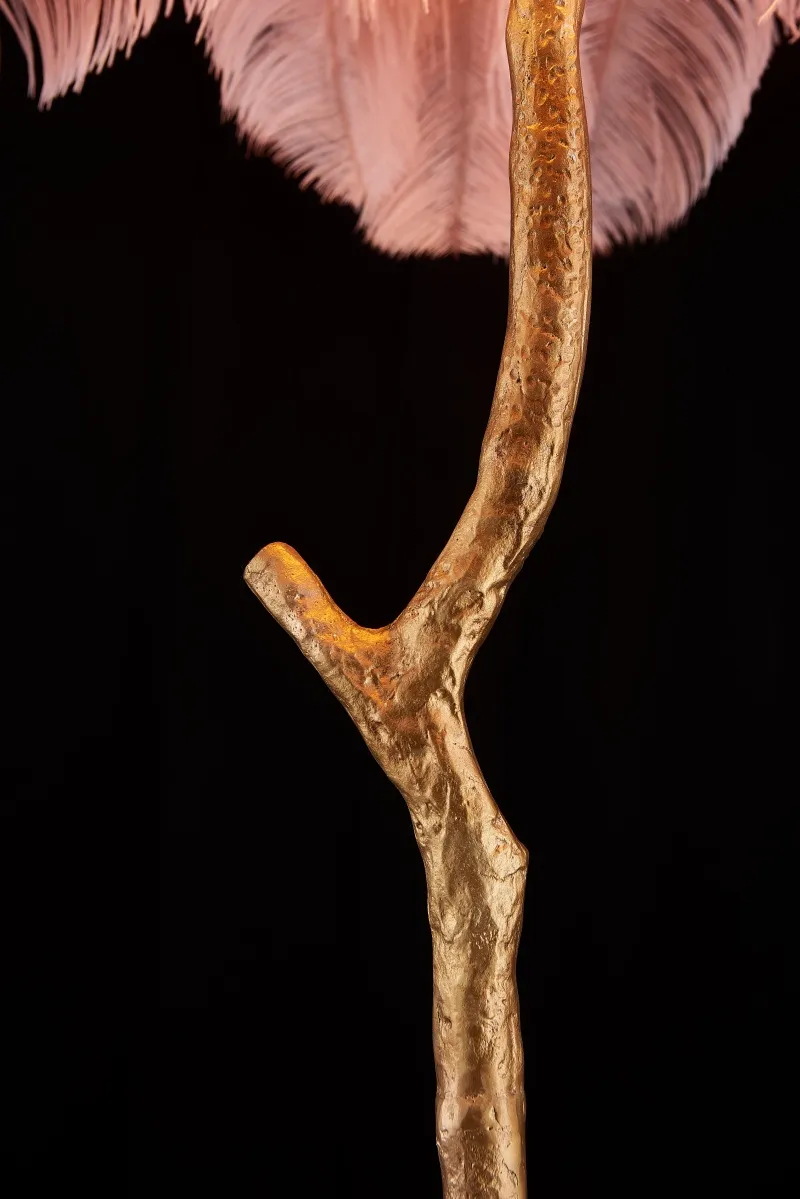 Nordic LED Colourful Ostrich Feather Palm Tree Floor Lamp for Living Room Home Modern Floor Light (ZY-YM01)