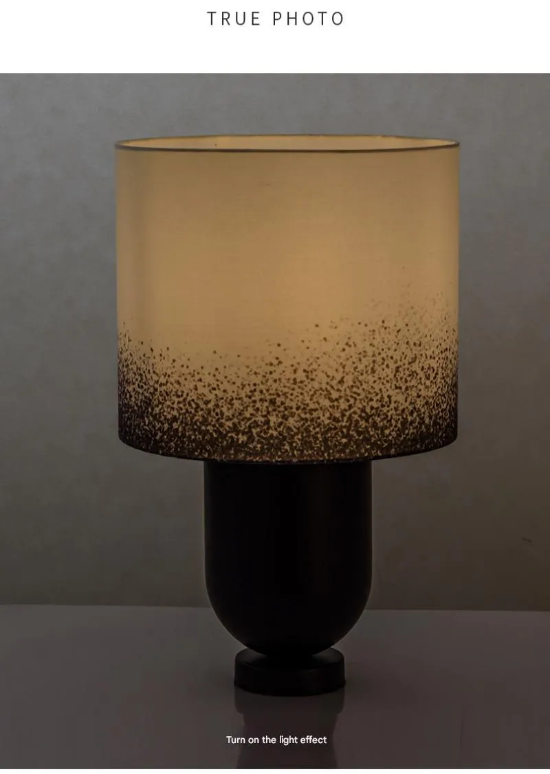 Home Decor European New Design Fashion Nordic Modern Bedside Fabric Shade Reading Light for Living Room Bedroom Decorative LED Table Lamp (ZY-TW014)