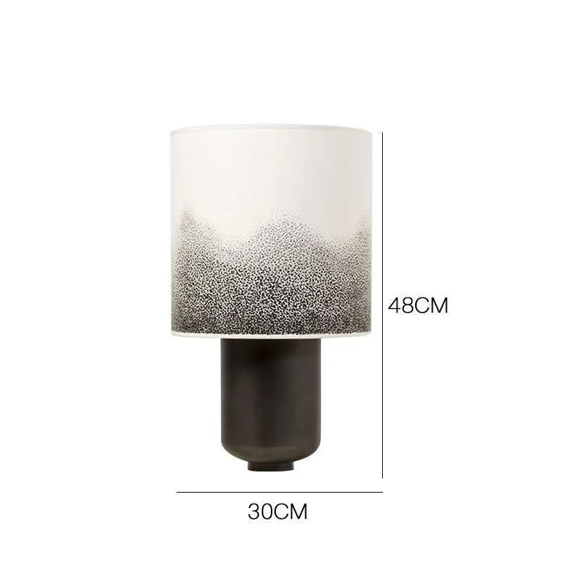 Home Decor European New Design Fashion Nordic Modern Bedside Fabric Shade Reading Light for Living Room Bedroom Decorative LED Table Lamp (ZY-TW014)