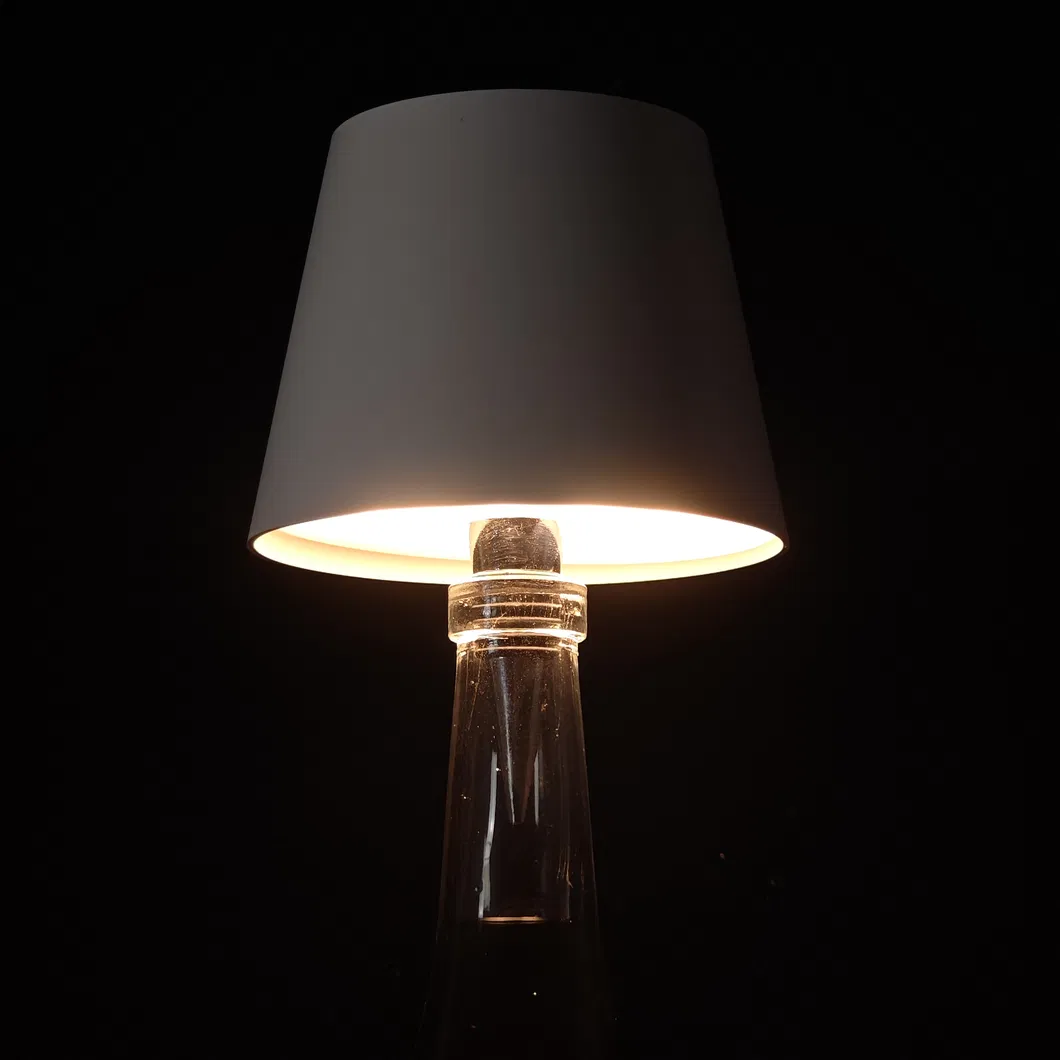 Modern Rechargeable LED Wine Bottle Lighting for Tabletop Bar Ambiance