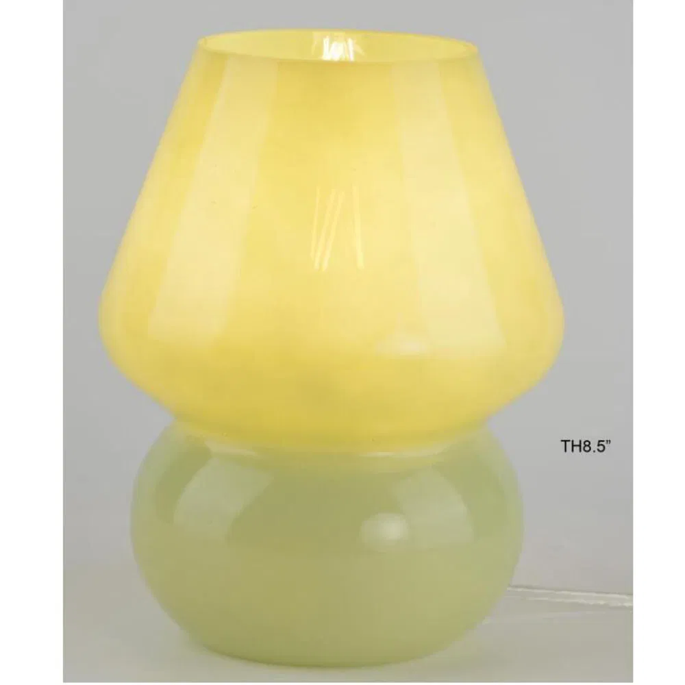 Online Customized Lamp Glass Bedside Lamp Table Lighting with Fabric Lampshade E27 LED Bulb Royal Table Lamp