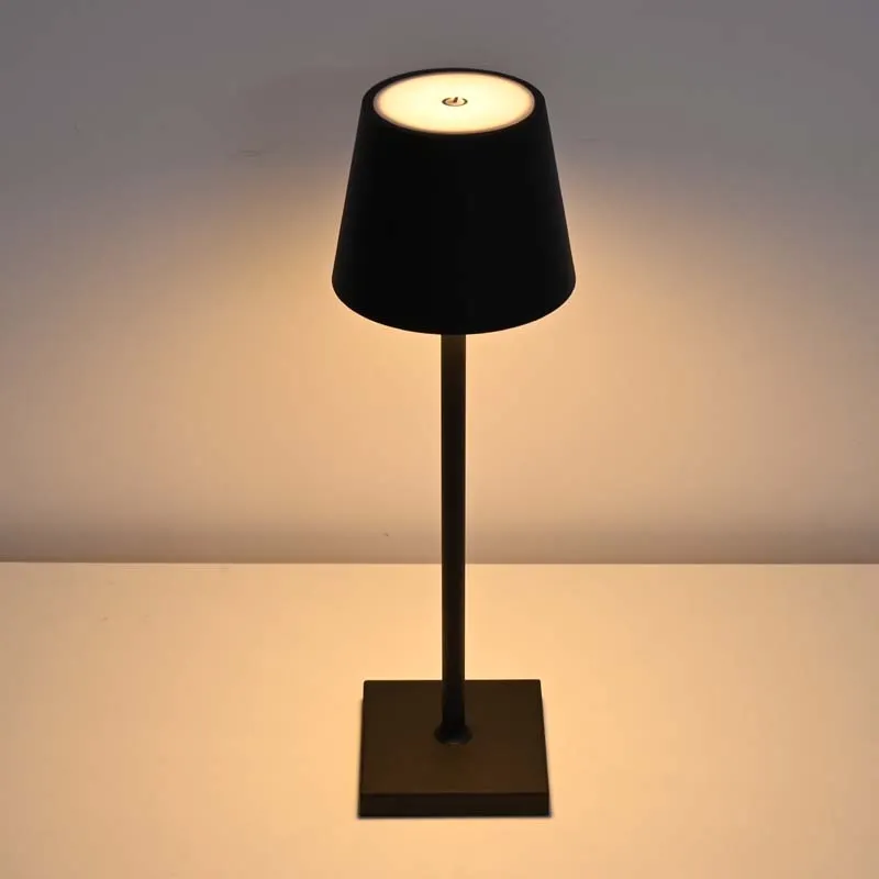 Wholesale Touch Dimming USB Luxury Lighting Modern Rechargeable LED Table Lamp for Bar Home Bedside Dinner