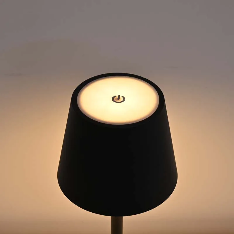 Wholesale Touch Dimming USB Luxury Lighting Modern Rechargeable LED Table Lamp for Bar Home Bedside Dinner