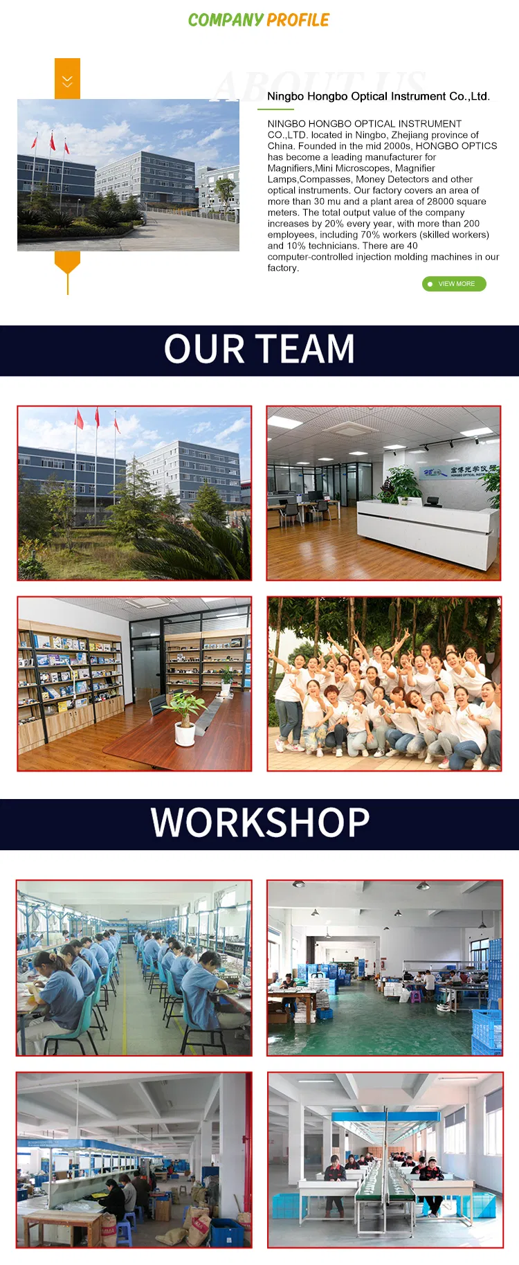 Table Stander LED Magnifying Lamp (8606EL)