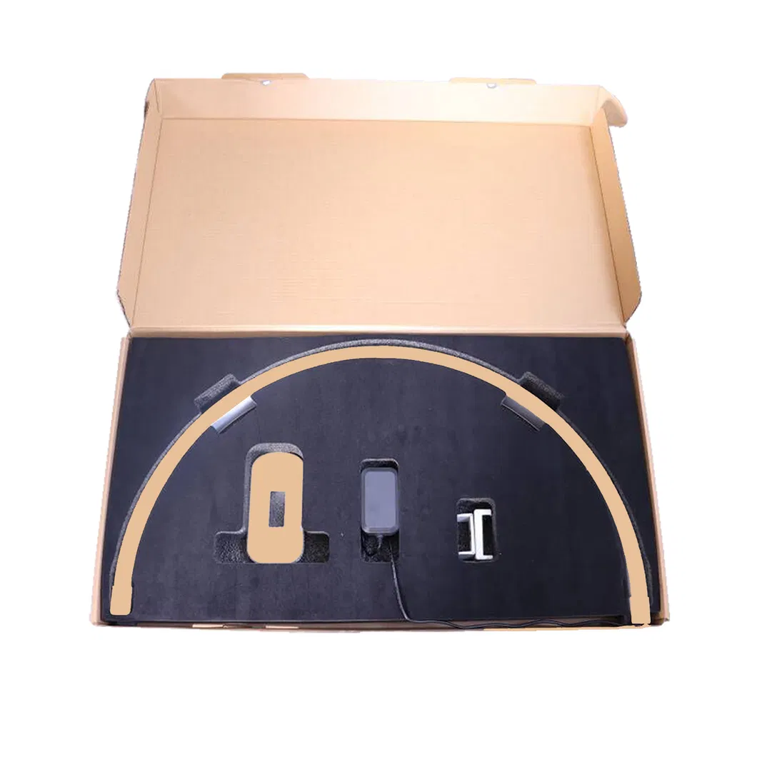 30lnch Half Moon LED UV Nail Light Table Lamp Portable Eyelash Lamp Desk Light for Nail Art Salon Tech, Eyelash, Reading