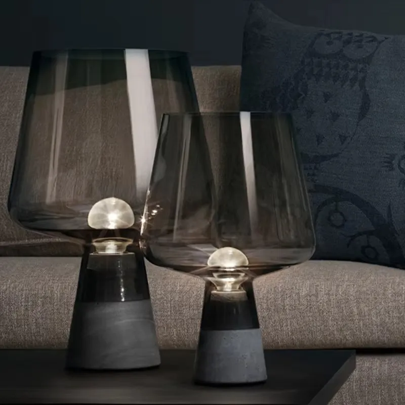 Bedside Desk Lamp Living Room Decor Modern Cement Table Lights Industrial Leimu Table Lamp (WH-VTB-37)