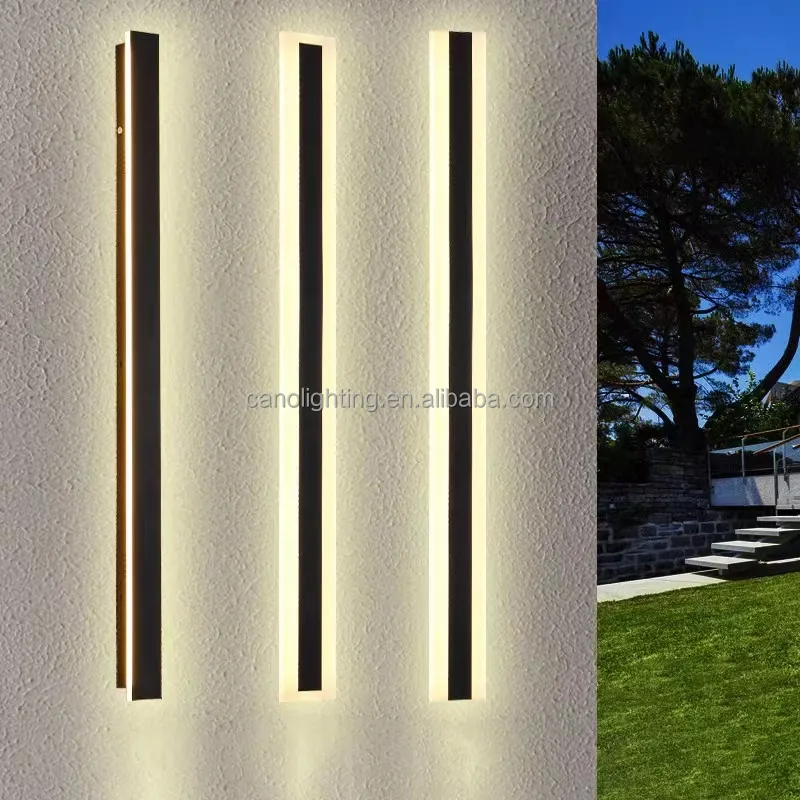 Nordic Style Stainless Steel Acrylic Wall Lamp Decorative Lamp for Outdoor