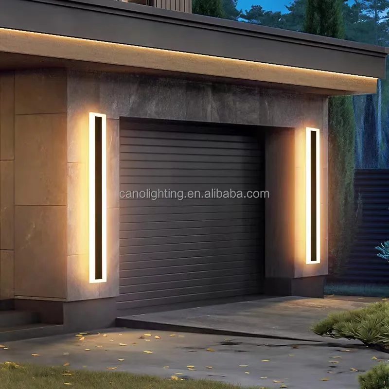 Nordic Style Stainless Steel Acrylic Wall Lamp Decorative Lamp for Outdoor