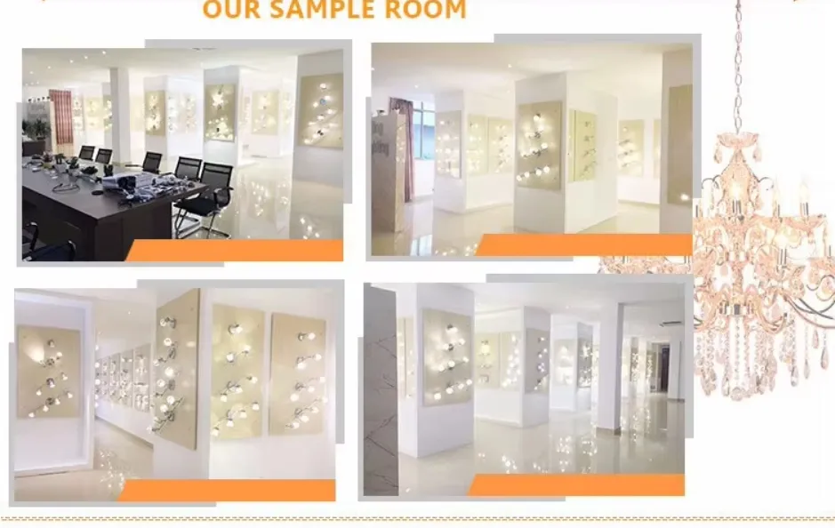 20-Year Manufacturing Silver Indoor Iron Ceiling Glass Crystal Surface Mounted Acrylic LED Bathroom Wall Lamp