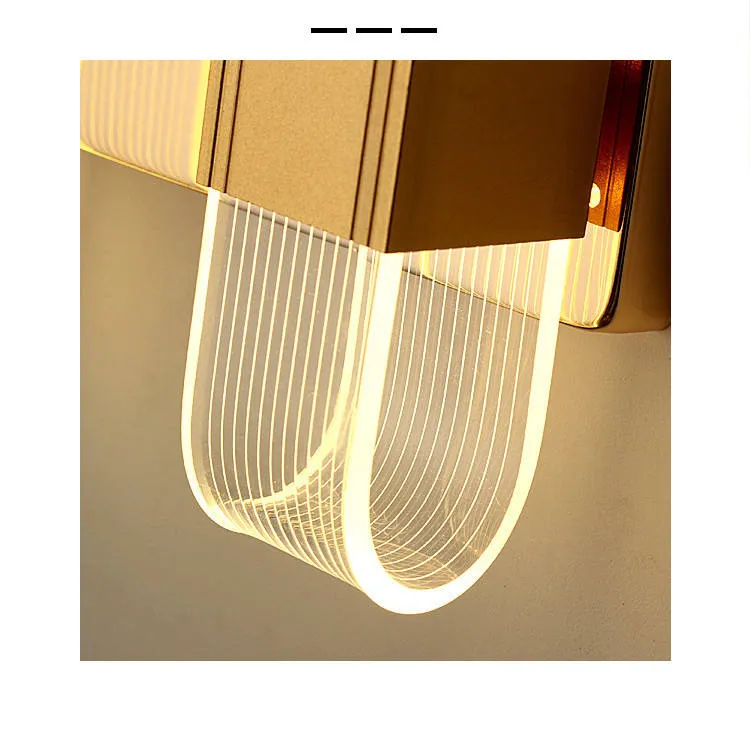 Modern Acrylic LED Wall Lamp for Home and Hotel Decor
