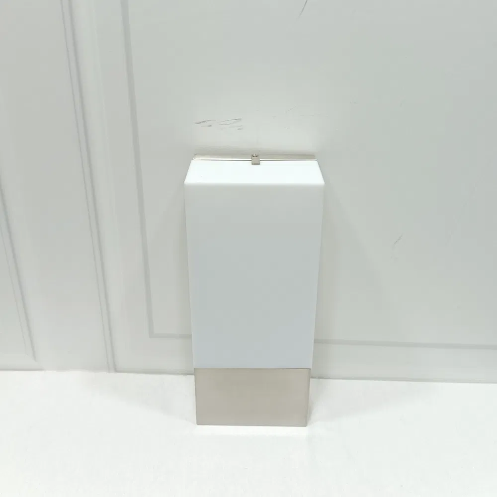 Holiday Inn Opal Matte Acrylic Corridor Hospitality Wall Sconce Light LED 12W Brushed Nickel Hotel Lamp