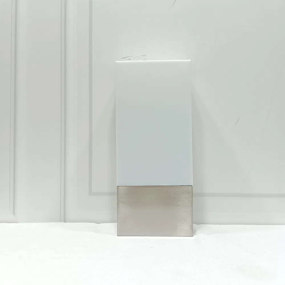 Holiday Inn Opal Matte Acrylic Corridor Hospitality Wall Sconce Light LED 12W Brushed Nickel Hotel Lamp