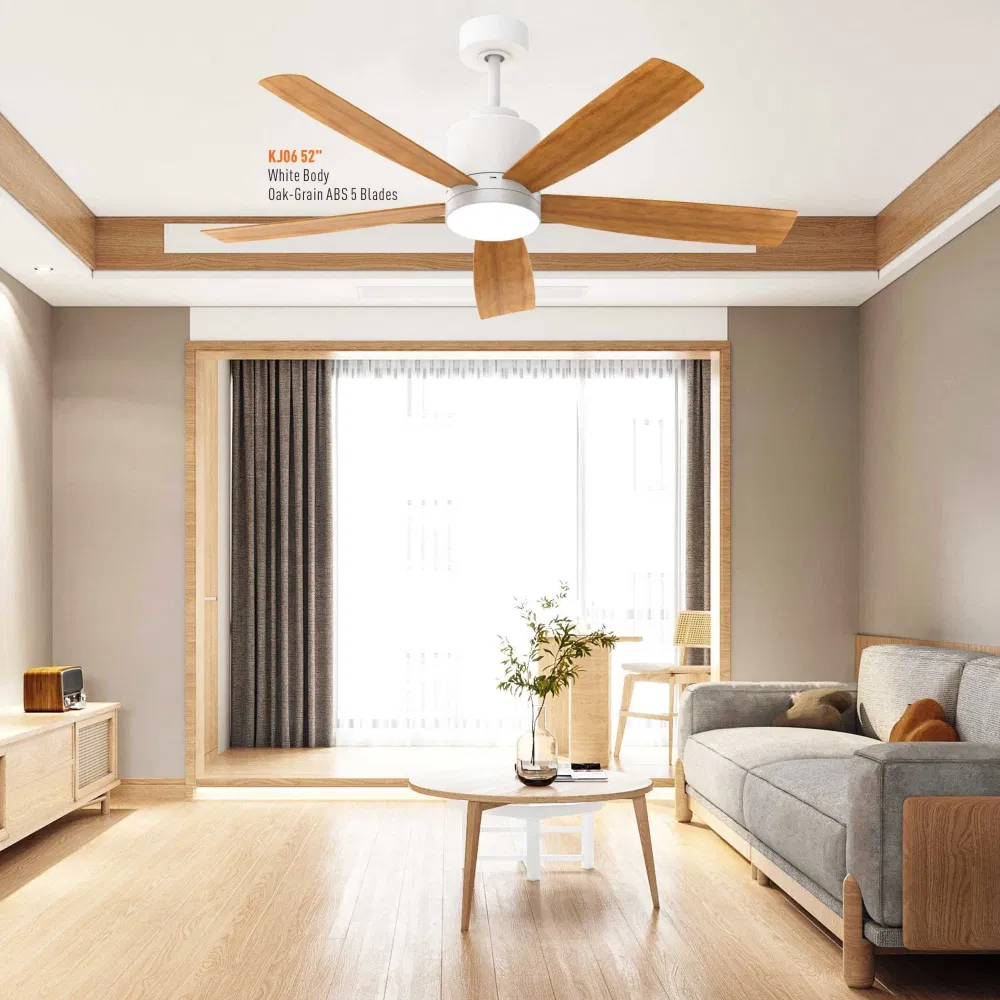 Household Ceiling Fan Electric Light Wall Light 52 Inch ABS Blade Energy Saving High Quality Fancy AC65-265V CCT LED Lamp Ceiling Fan Light