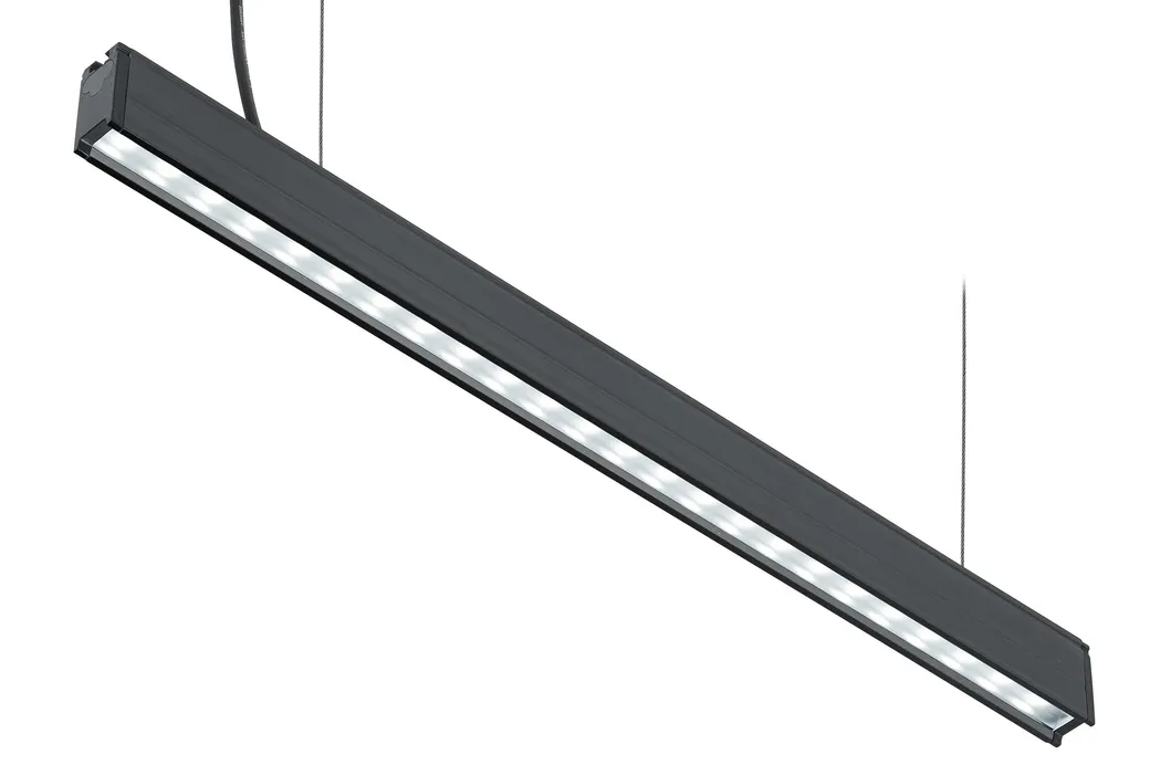 Indoor Home Office Corridor Linkable Chandelier PBT Housing T8 Tube Light Surface Mounted Ceiling Suspended LED Linear Light