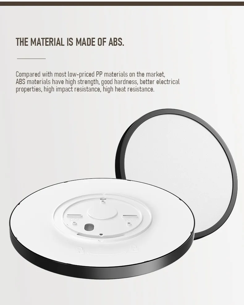 Round LED Ceiling Light for Living Room Bathroom Bedroom Living Room