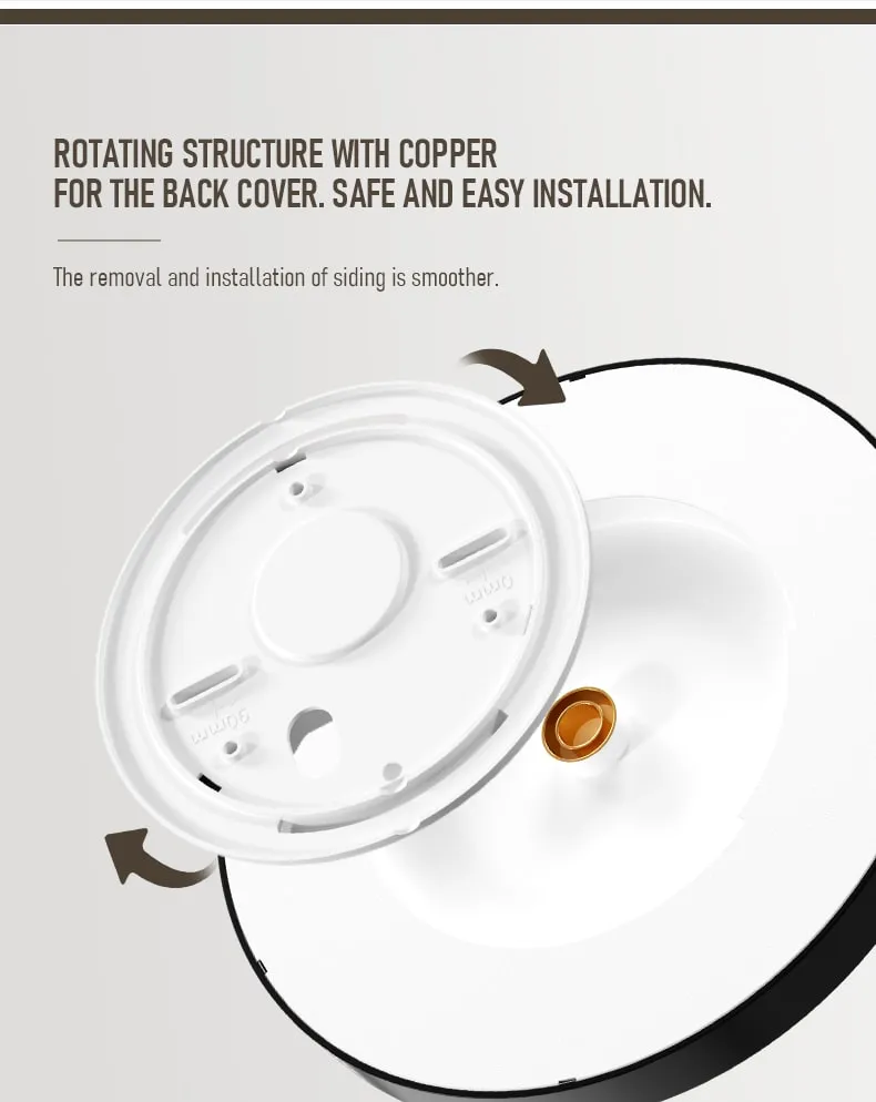 Round LED Ceiling Light for Living Room Bathroom Bedroom Living Room