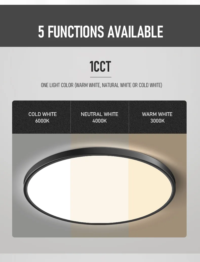 Modern LED Ceiling Light Ultra-Thin 21mm Adjustable Chandelier