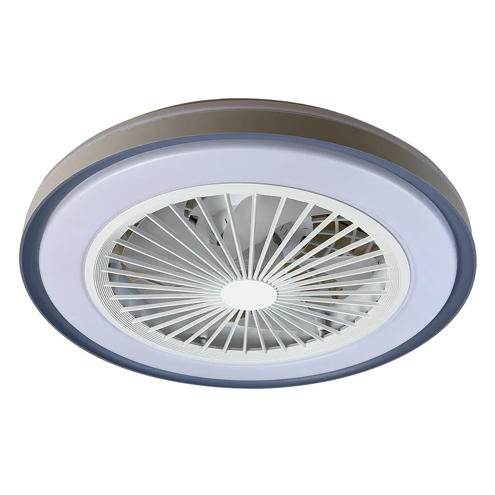 RGB Lighting 3CCT Dimmable 2.4G Remote Control Surface Smart Ceiling Fan Light