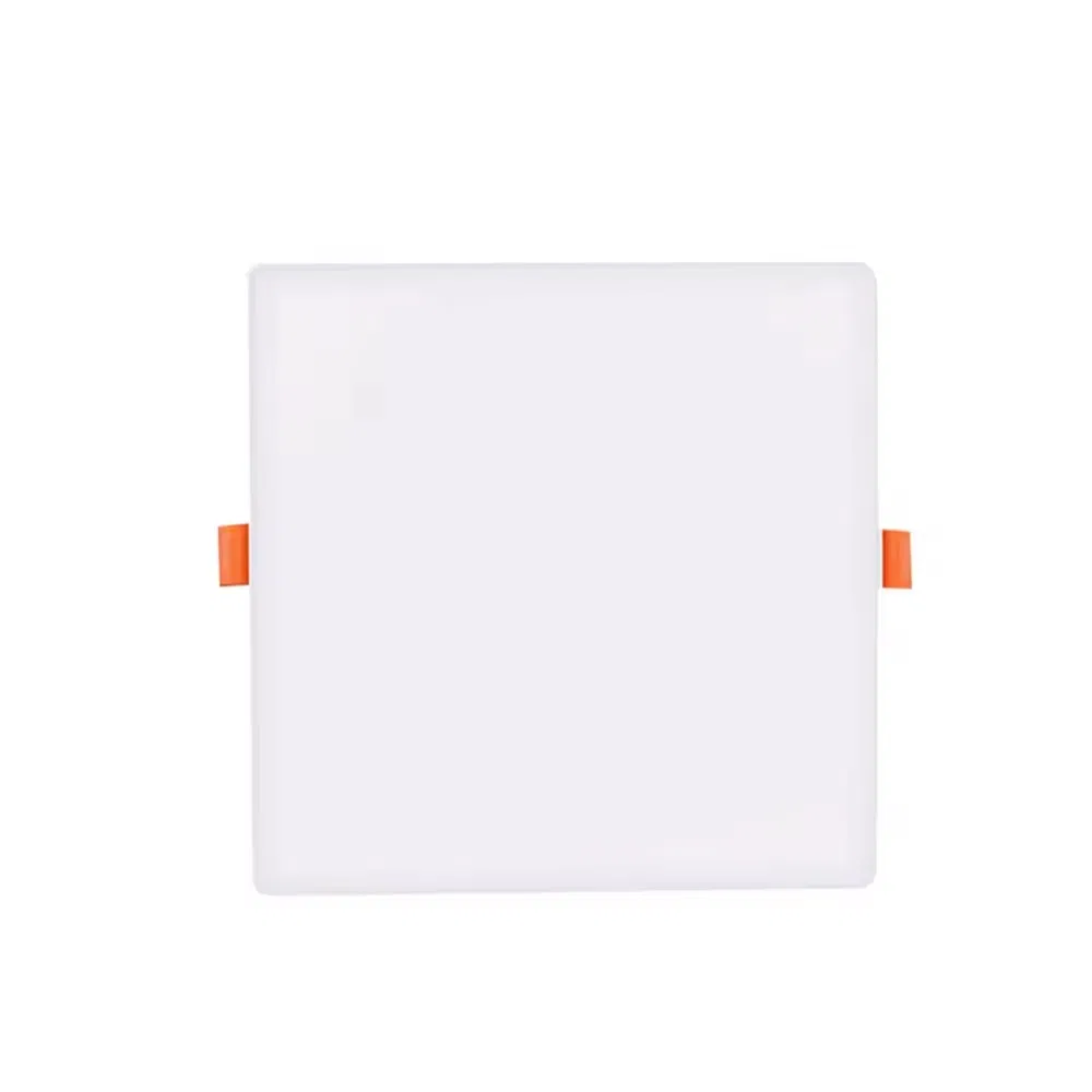 Home Office Aluminum Adjustable Single CCT 3CCT Optional 3000K 4000K 6000K 9W 18W 24W Round Square Frameless LED Panel Light