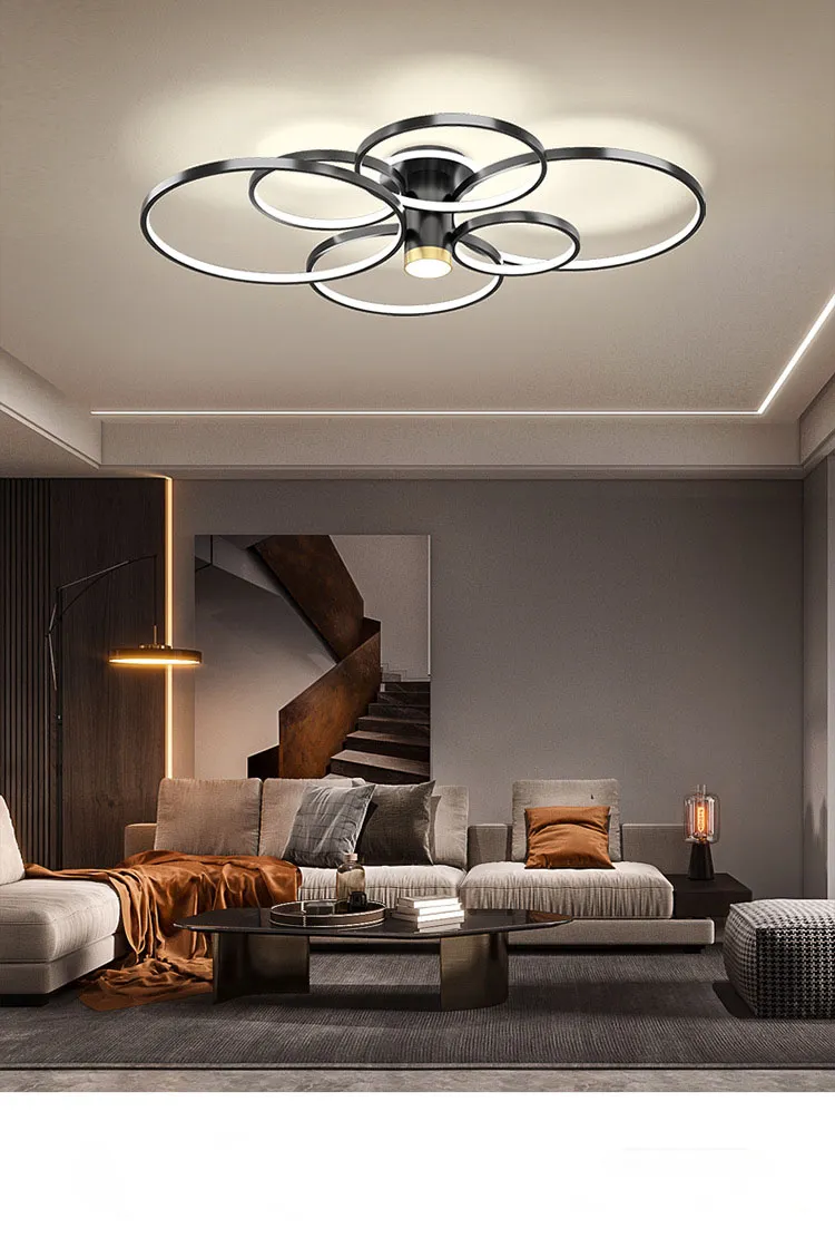 Modern Minimalist Ceiling Light Luxury Living Room LED Ceiling Lamp