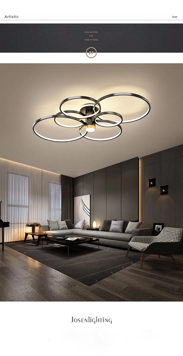 Modern Minimalist Ceiling Light Luxury Living Room LED Ceiling Lamp