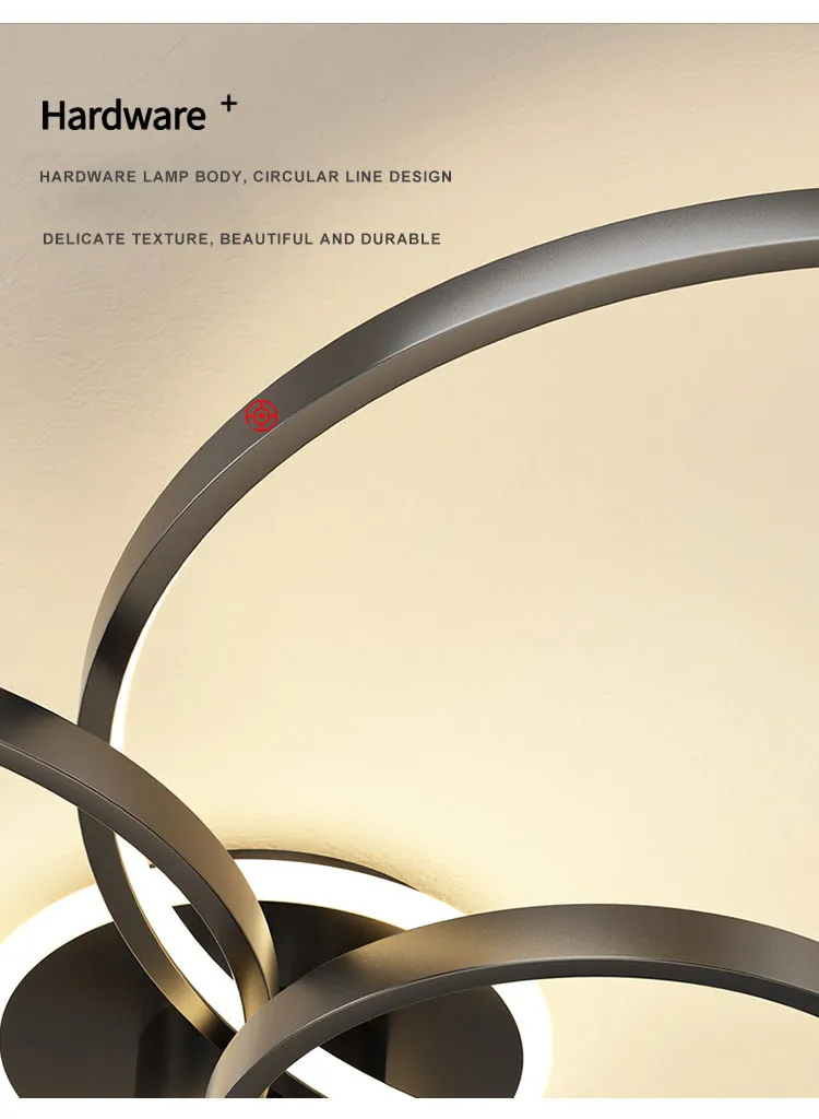 Modern Minimalist Ceiling Light Luxury Living Room LED Ceiling Lamp