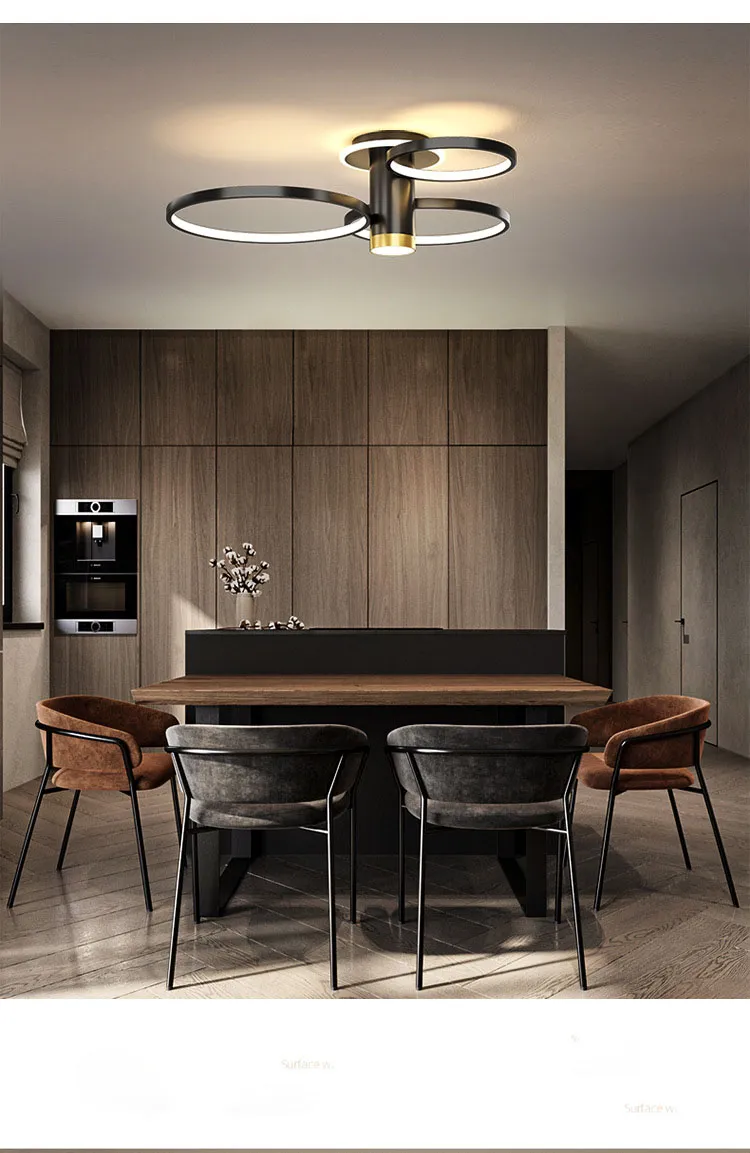 Modern Minimalist Ceiling Light Luxury Living Room LED Ceiling Lamp