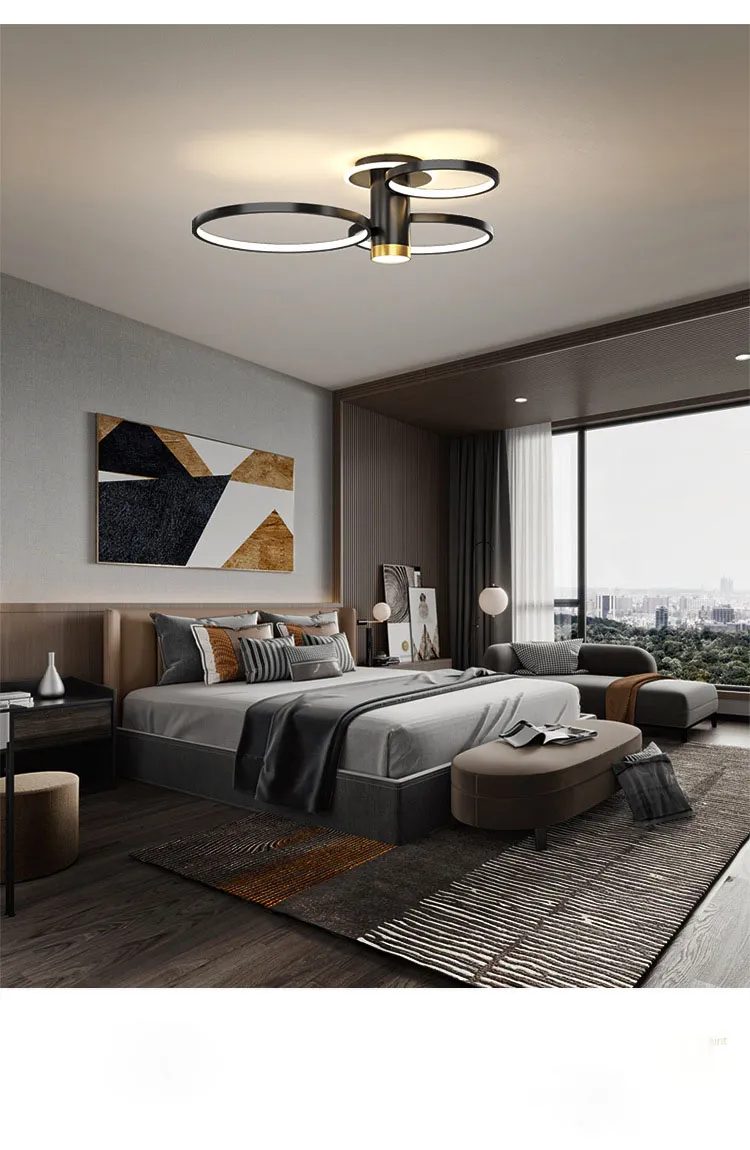 Modern Minimalist Ceiling Light Luxury Living Room LED Ceiling Lamp