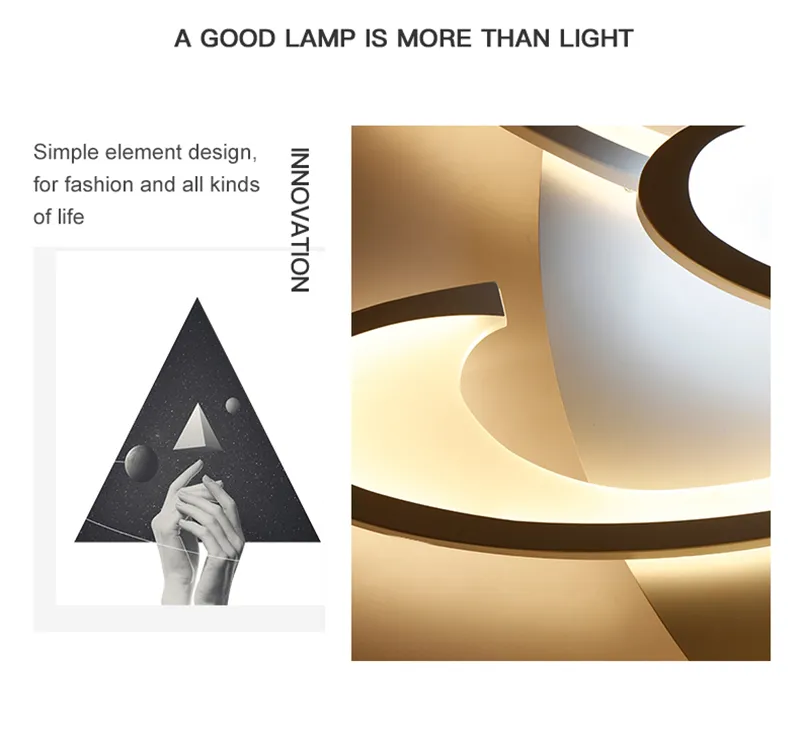 2025 Modern Hotel Living Room Lighting Surface Mounted LED Lights 150W LED Ceiling Light (9022)