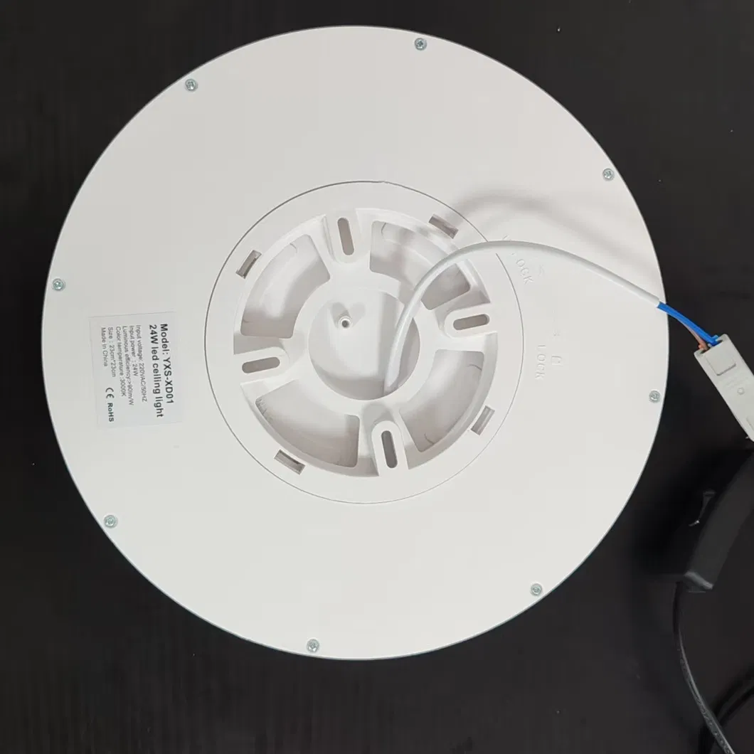 Hot Selling 24W Ceiling Light Home Office Lighting 3000K 90lm/W Microwave Sensor