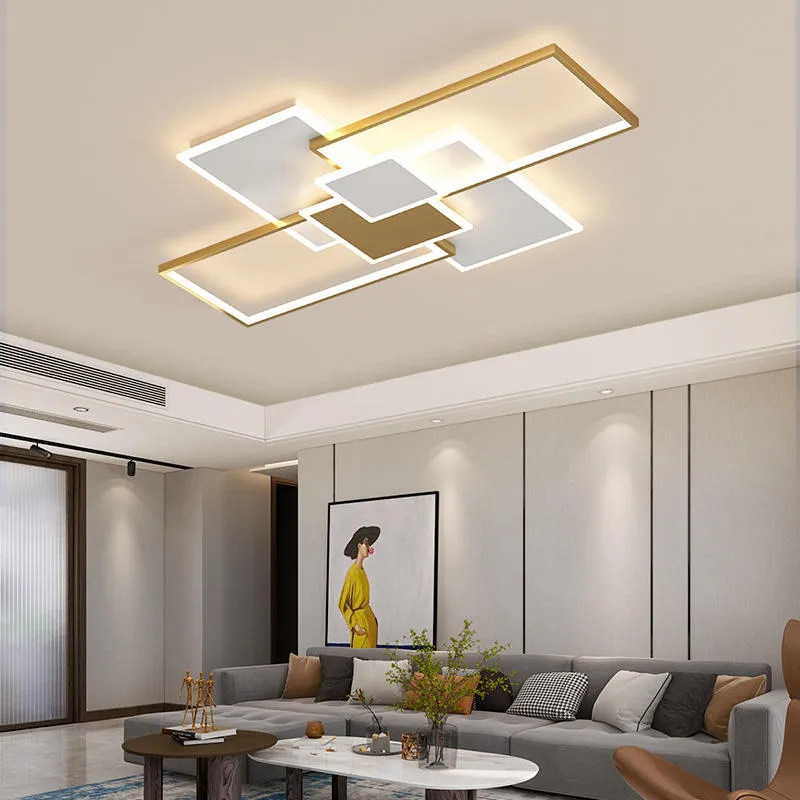 Contemporary Acrylic LED Ceiling Light for Elegant Spaces