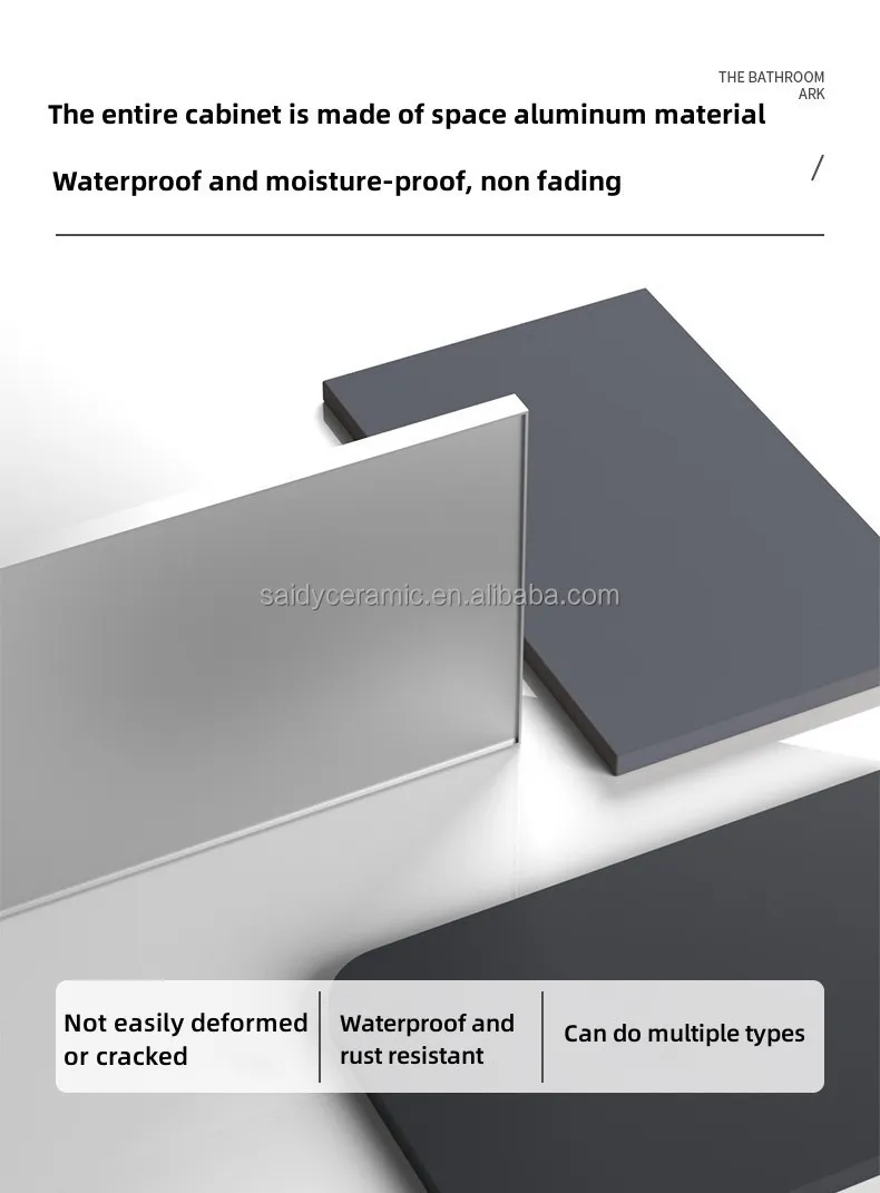 Hot Selling Products Luxury One Sink Bathroom Storage Cabinet Furniture PVC Washbasin Bathroom Vanity