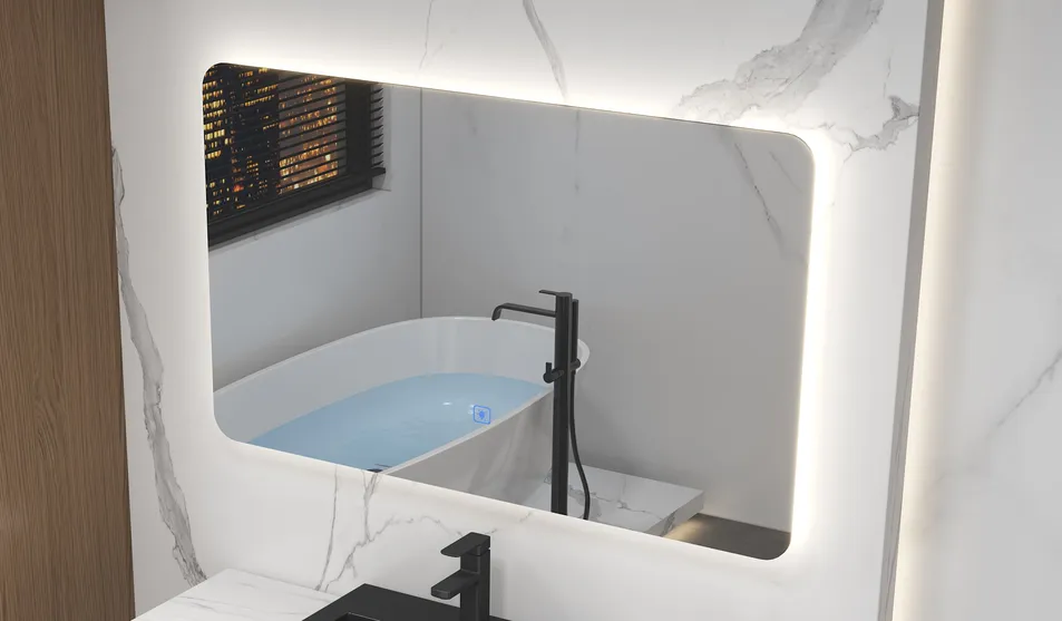 Stylish Wall-Mounted Bath Open Storage Cabinet Vanity Sink Classical Bathroom Furniture