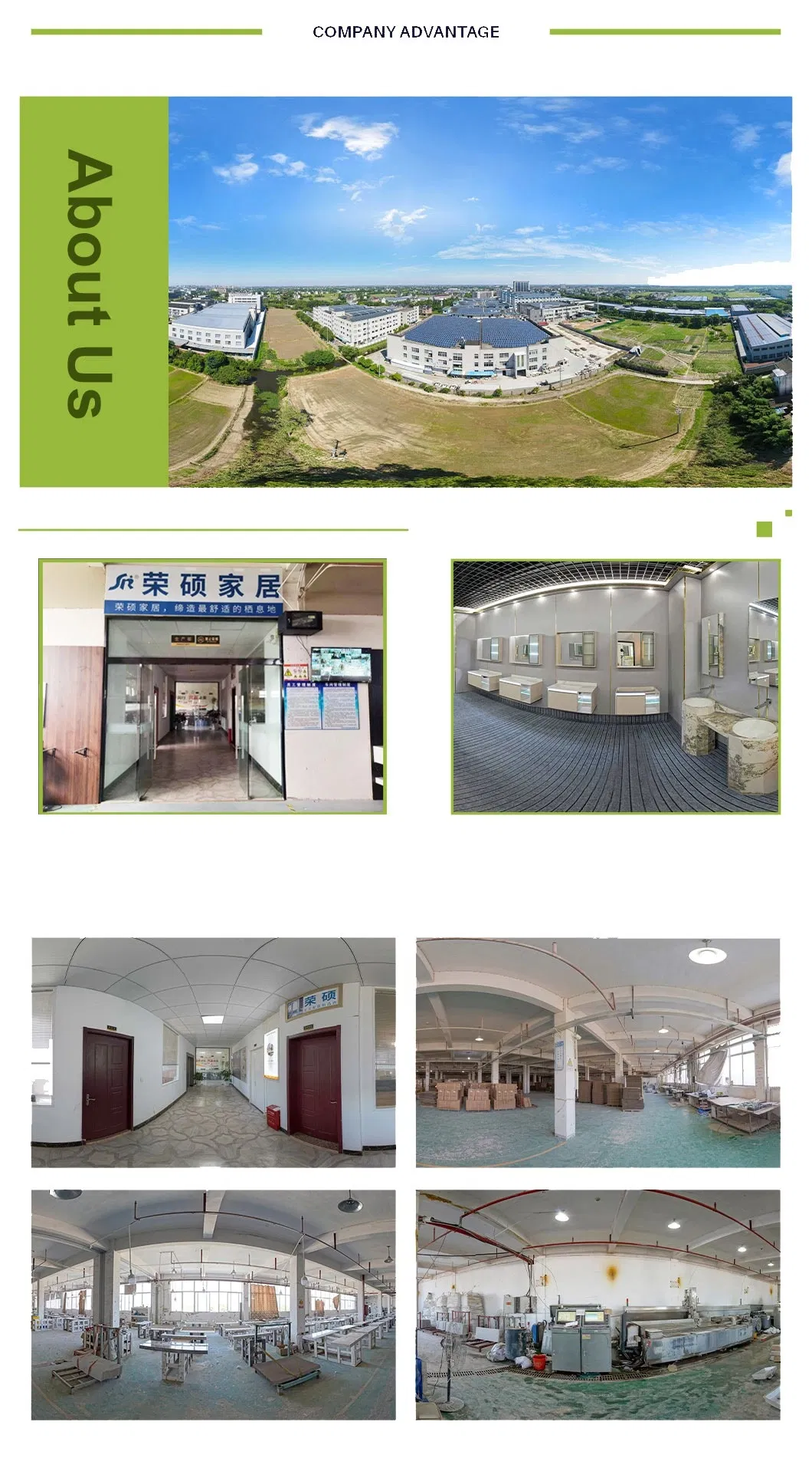 Modern Wall Mounted Bathroom Vanity Set for Bathroom Hotel Villa Apartment Washroom LED Mirror Cabinet