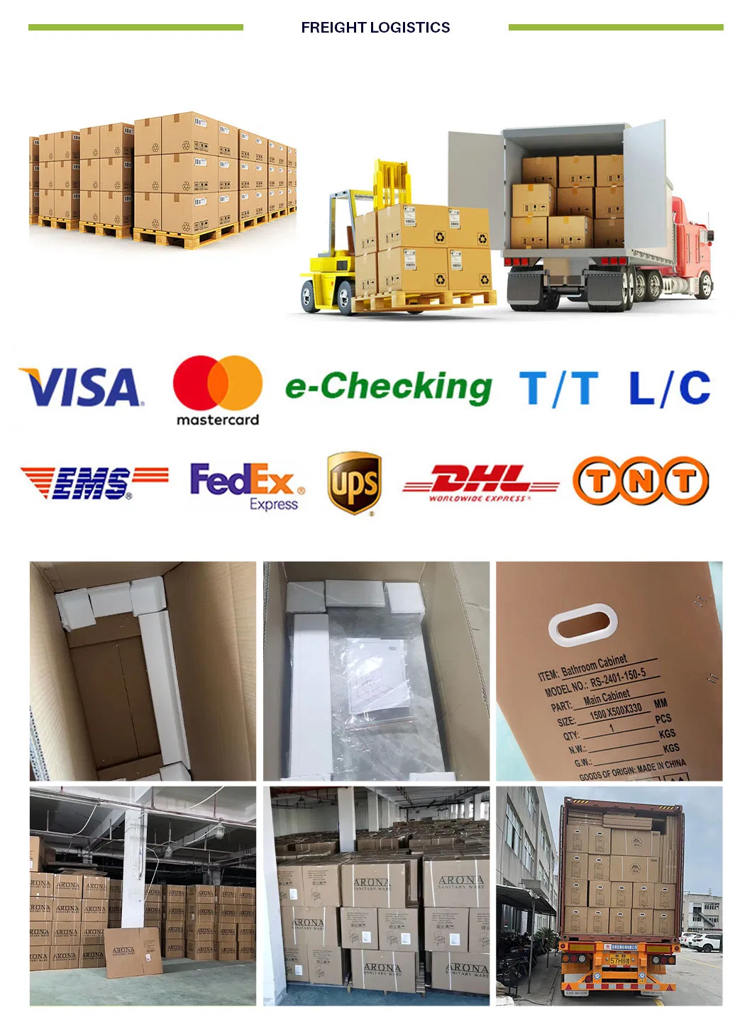 Modern Wall Mounted Bathroom Vanity Set for Bathroom Hotel Villa Apartment Washroom LED Mirror Cabinet