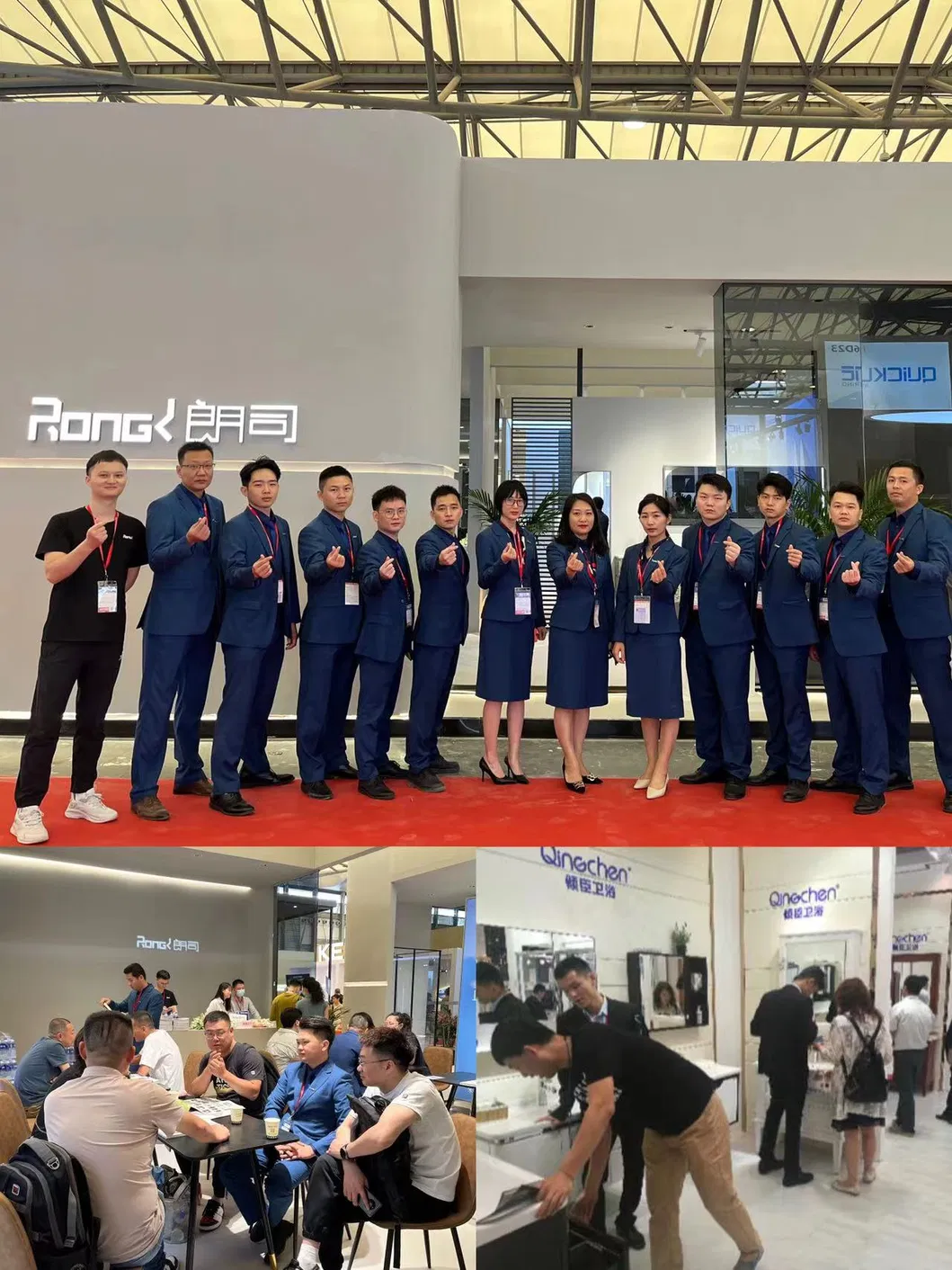 Environmental Vanity Set with Countertops